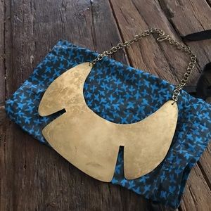 SOKO brass collar necklace